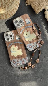 قاب موبایل ( آیفون ) پلنگی پاپی + بندست - تصویر 2