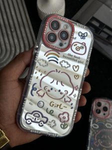 قاب موبایل آیفون دختر آیینه ای - تصویر 2