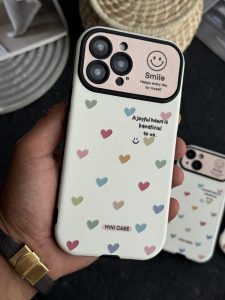 قاب موبایل آیفون قلب کالر فول