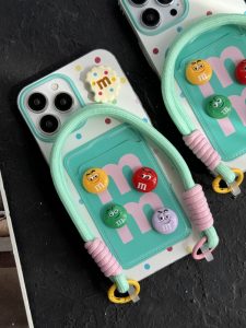 قاب موبایل آیفون اسمارتیز ام اند ام جاکارتی بندست - تصویر 3