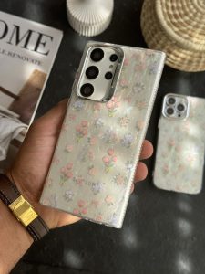 قاب موبایل ( آیفون - سامسونگ - شیائومی ) گل انگلیش هوم - تصویر 2