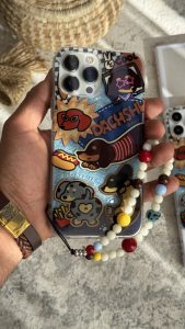 قاب موبایل ( آیفون ) سگ کول کژوال داکس هوند سوسیسی + بندست