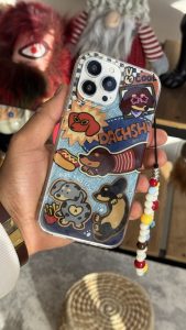 قاب موبایل ( آیفون ) سگ کول کژوال داکس هوند سوسیسی + بندست - تصویر 3