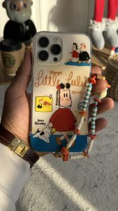 قاب موبایل ( آیفون ) لولو کوچولو و ماجراهایش + بندست