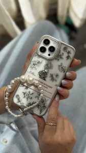 قاب موبایل آیفون گل فلاورز سان لایت + بندست - تصویر 3