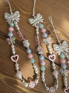 بند و آویز خرس پاستیلی پروانه پاپیون - تصویر 2