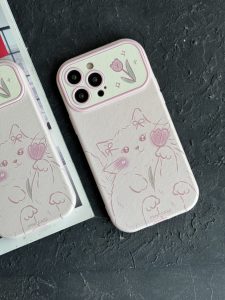 قاب موبایل آیفون گربه عاشق - تصویر 3