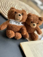 کاور ایرپاد Teddy Bear قهوه ای (کدC0074)