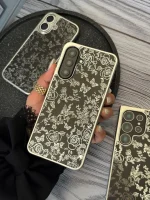 قاب Dark Flowers سامسونگ و شیائومی (کدC2093)