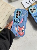 قاب سیلیکونی Stitch Couple (کدC1970) - تصویر 4