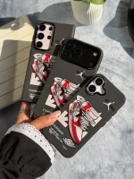 قاب Jordan 1 RED آیفون / سامسونگ / شیائومی (کدC2149) - تصویر 3