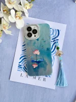 قاب نیلوفر آبی با آویز (کدC2123) - تصویر 3