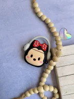 کاور ایرپاد سیلیکونی میکی و مینی هدفون دار (کدa0210)