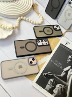 قاب لنز کربن مات مگ سیف آیفون و سامسونگ (کدC1800) - تصویر 13