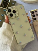 قاب پروانه رنگی زمینه شاینی (کدC2108) - تصویر 6