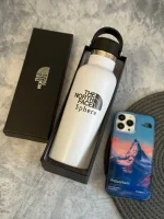 قمقمه ورزشی Hydro Flask Sphere The North Face (سرد و گرم) (کدa0313) - تصویر 4