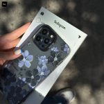 قاب موبایل سوکول شکوفه های بنفش - Image 4