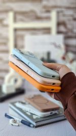 قاب موبایل آیفون سیلیکونی لنز مگسیف دار Silicone Lenz - Image 10