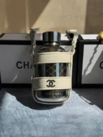 بطری آب استیل شنل سری Thermos Cup با بند/کیف دوشی (کدa0271) - Image 2