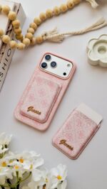 قاب موبایل GUESS همراه با ولت ست پک اورجینال - Image 2