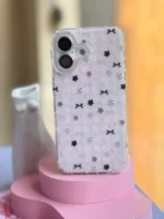 قاب Kawaii Pink Star آیفون (کدC2216) - Image 4