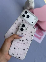 قاب Kawaii Pink Star آیفون (کدC2216) - Image 3