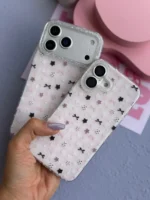 قاب Kawaii Pink Star آیفون (کدC2216) - Image 2