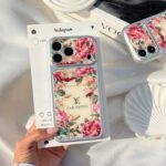 قاب موبایل آیفون ال وی کیس گلدار - Image 10