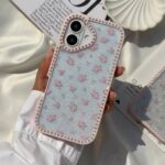 قاب موبایل آیفون رز اکلیلی نگین دار - تصویر 5