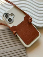قاب Loewe چرمی جاکارتی دار بند بلند (کدC2323) - Image 4